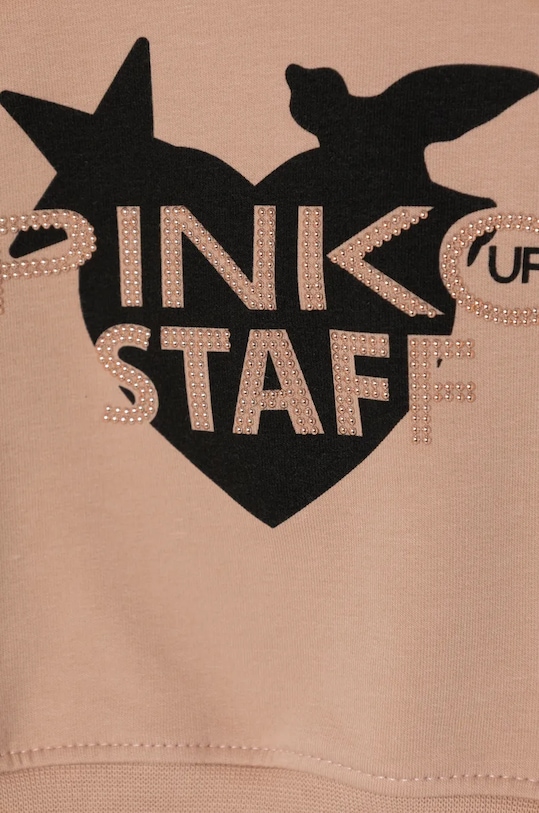 Dziewczynka Pinko Up bluza dziecięca F4PIBGSW170 pomarańczowy