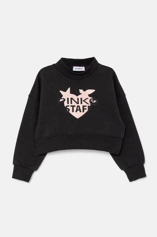 Дитяча кофта Pinko Up з еластаном чорний F4PIBGSW170