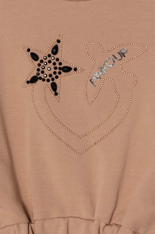 Dziewczynka Pinko Up bluza F4PIBGSW175 różowy