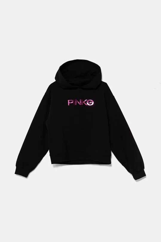 Детская кофта Pinko Up с капюшоном чёрный F4PIJGHS091