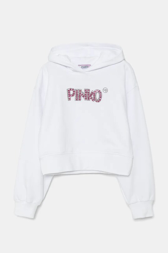 Дитяча кофта Pinko Up з еластаном білий F4PIJGHS100