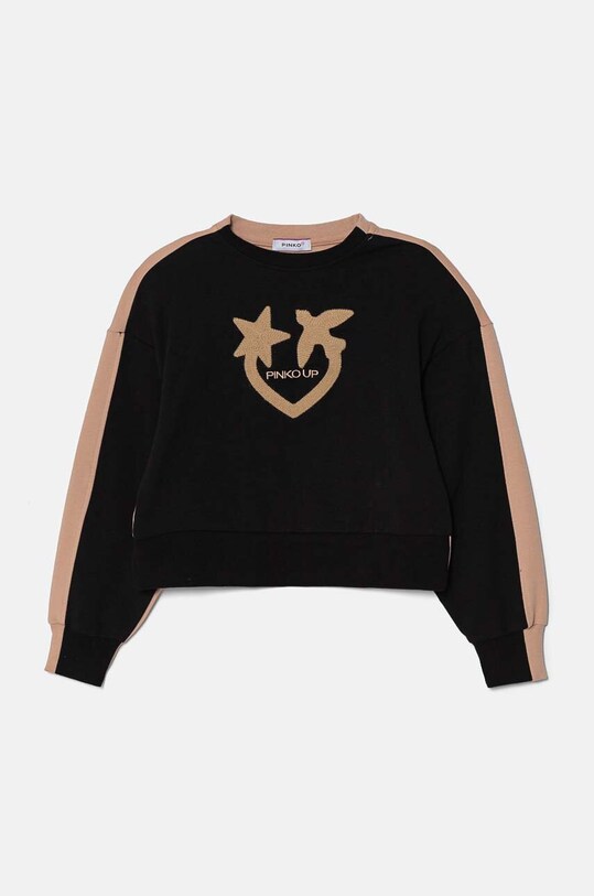 Дитяча кофта Pinko Up з еластаном чорний F4PIJGSW050