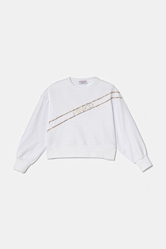 Дитяча кофта Pinko Up без капюшона білий F4PIJGSW064