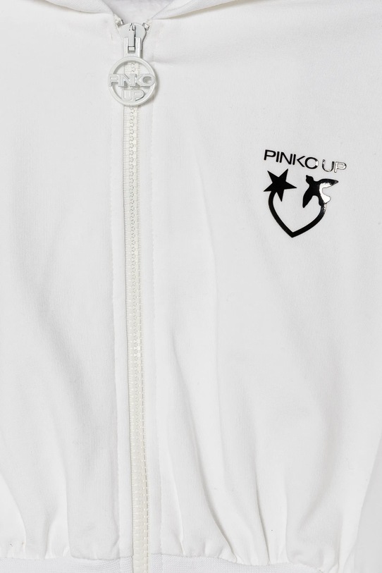 Djevojčice Dječja dukserica Pinko Up F4PIJGZH089 bijela