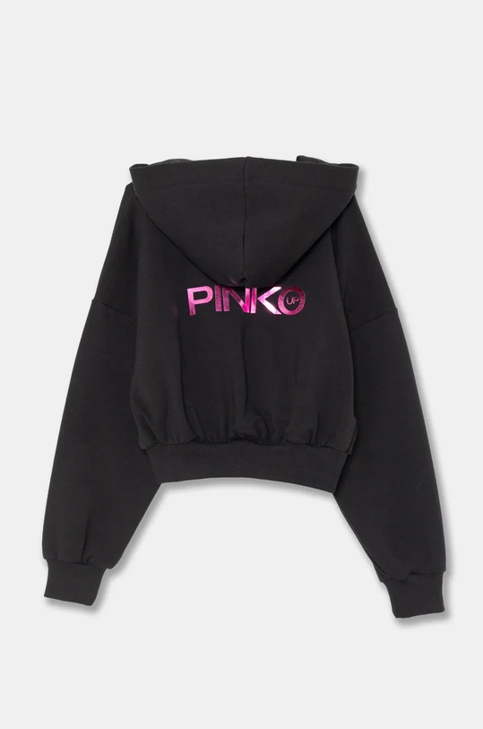 Детски суичър Pinko Up F4PIJGZH089 черен AW24