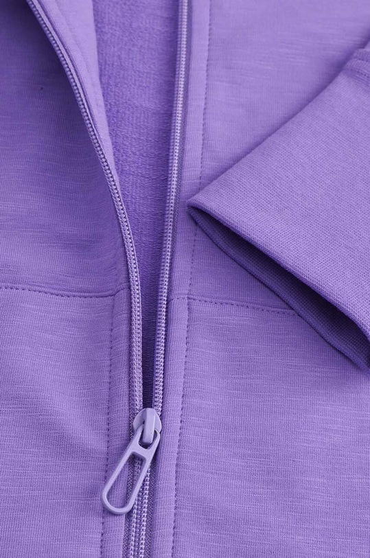 Coccodrillo bluza bawełniana dziecięca fioletowy ZC4132401VGA