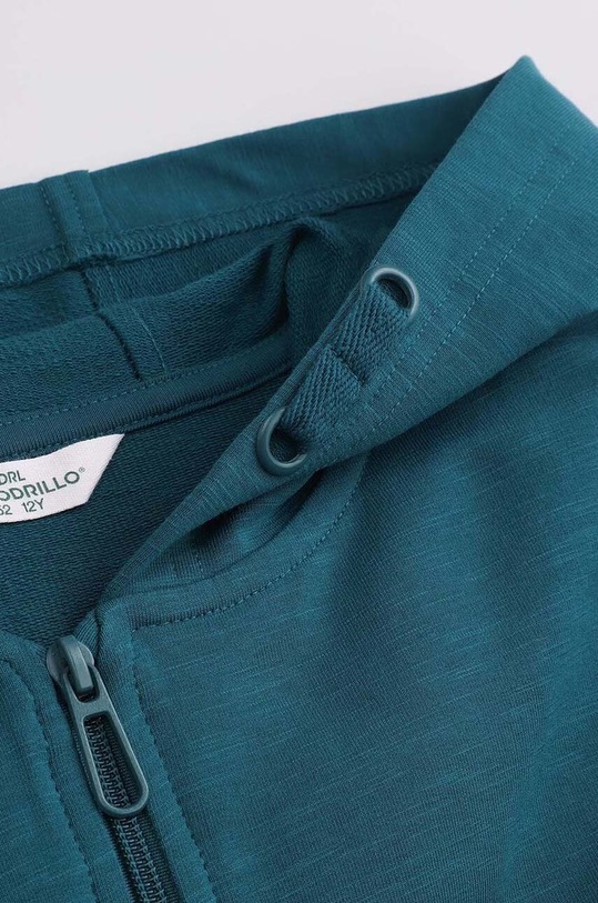 Dziewczynka Coccodrillo bluza bawełniana dziecięca ZC4132401VGA zielony