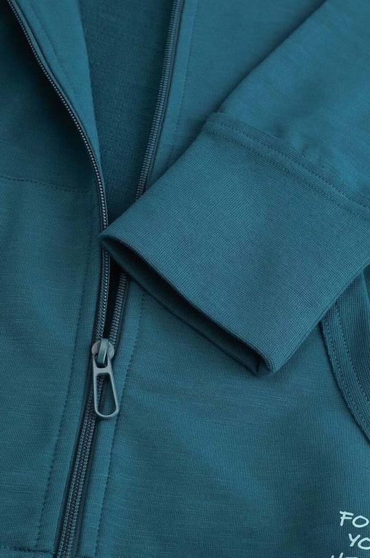 Coccodrillo bluza bawełniana dziecięca zielony ZC4132401VGA