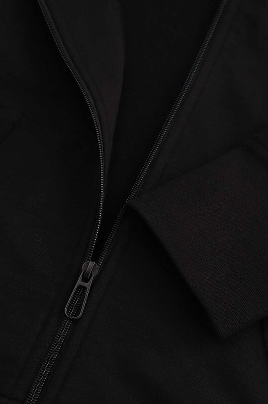 Coccodrillo bluza bawełniana dziecięca czarny ZC4132401VGA