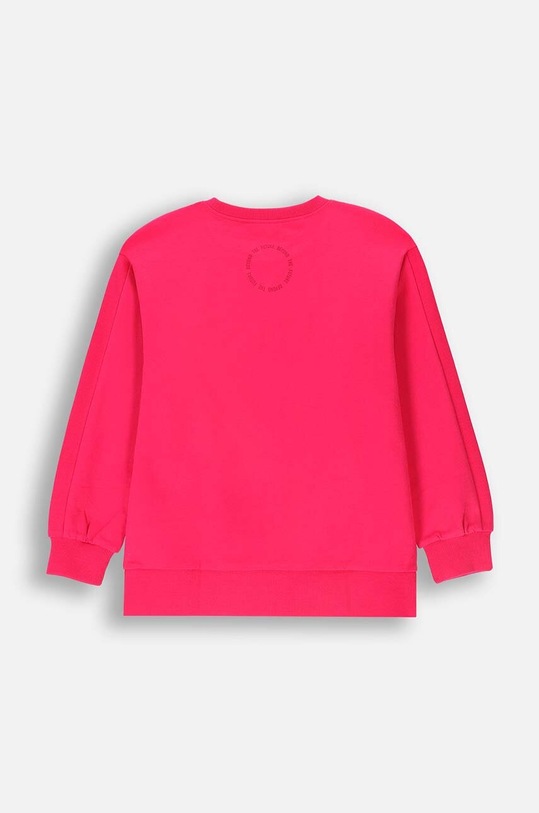 Dziewczynka Coccodrillo bluza bawełniana dziecięca ZC4132601VGA różowy