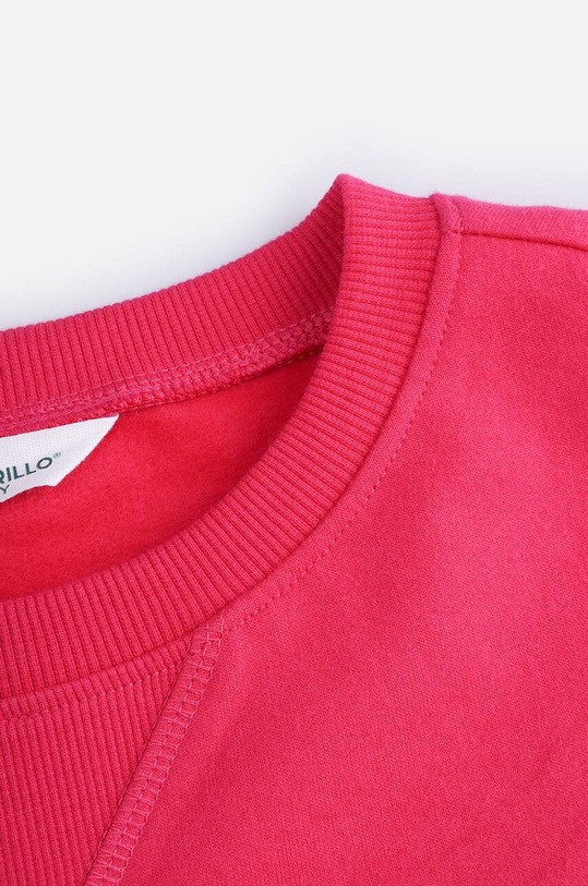 Coccodrillo bluza bawełniana dziecięca różowy ZC4132601VGA