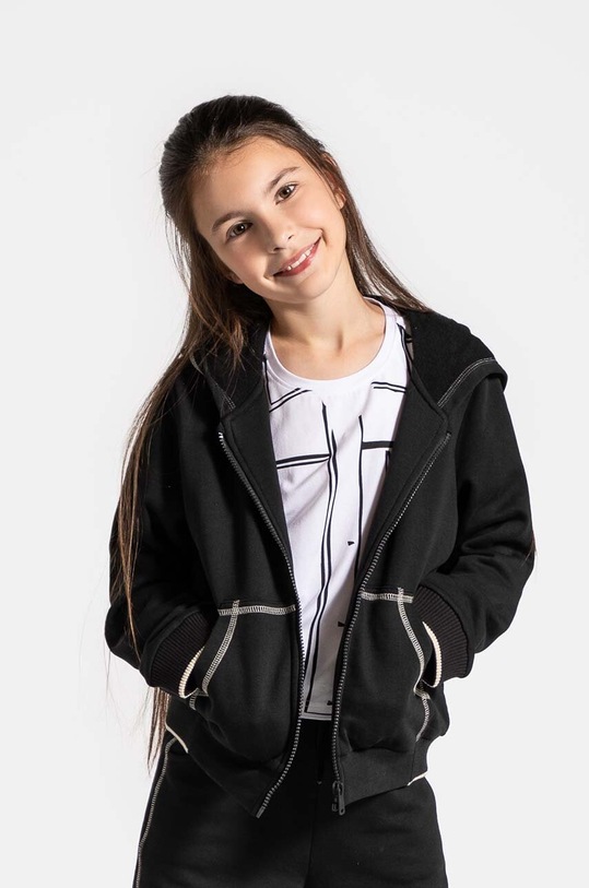 Coccodrillo bluza copii uni negru ZC4132601CGJ