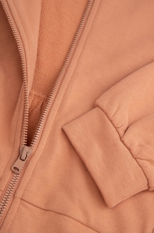 Детски памучен суичър Coccodrillo розов ZC4132201RGK