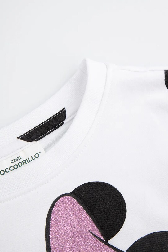 Дитяча кофта Coccodrillo білий ZC4132101LGD