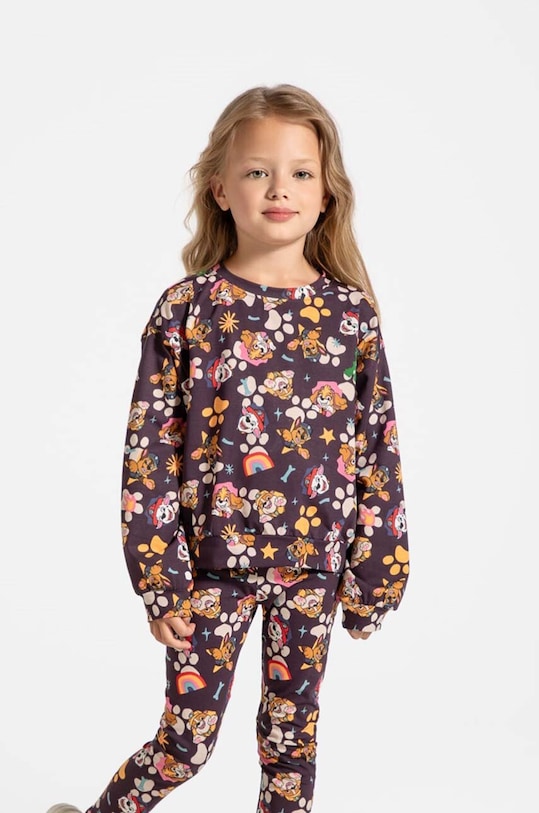 Coccodrillo bluza dziecięca wzorzyste różowy ZC4143102LGD