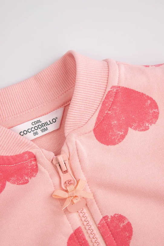 Fete Coccodrillo bluza copii ZC4132201HGN roz