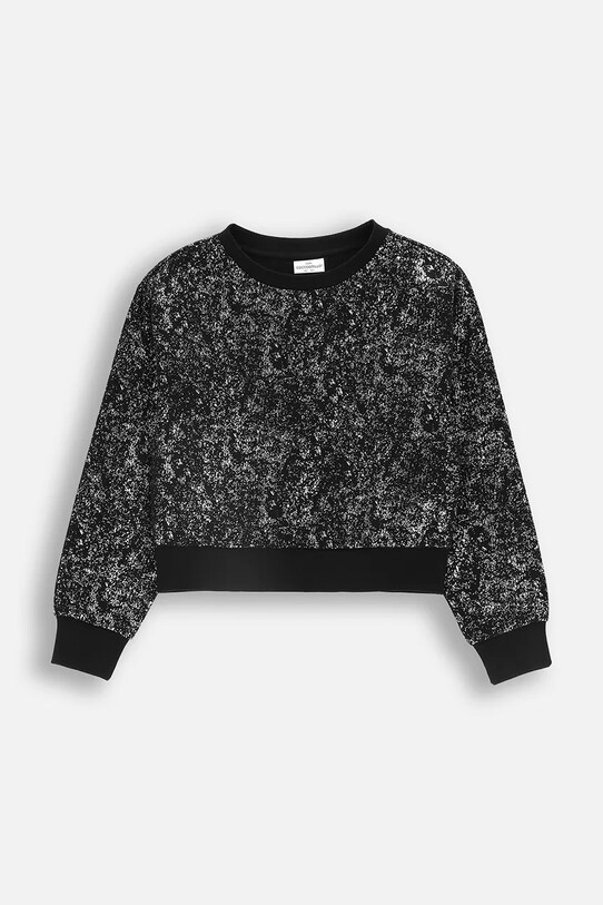 Coccodrillo bluza dziecięca ZC4132101EPG czarny AW24