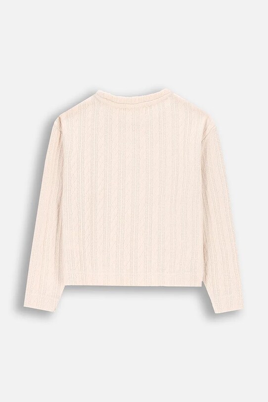 Coccodrillo bluza dziecięca ZC4133001EPG beżowy AW24