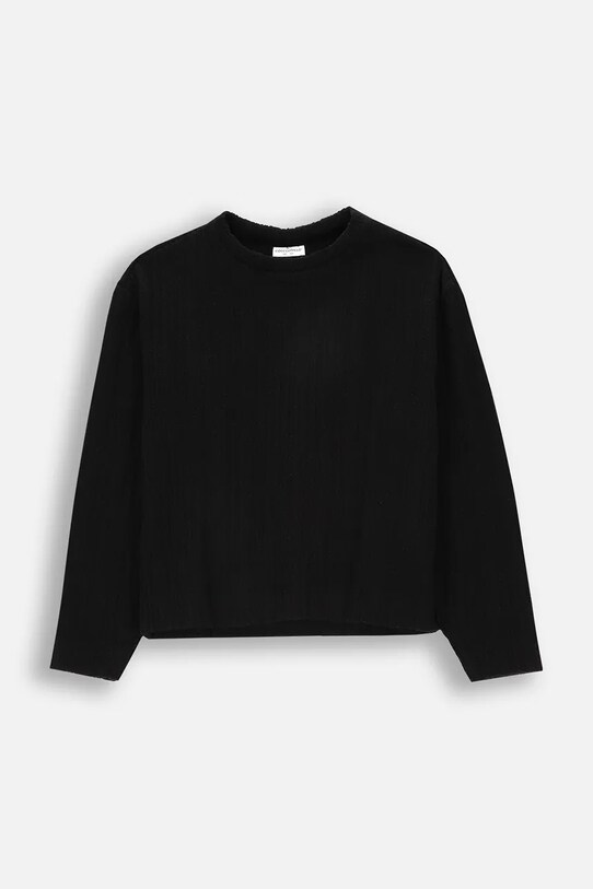 Дитяча кофта Coccodrillo з еластаном чорний ZC4133001EPG