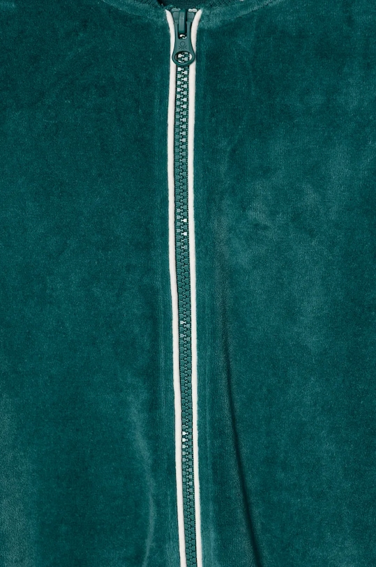 Dziewczynka United Colors of Benetton bluza welurowa dziecięca 3UK0C503W.G.Seasonal zielony