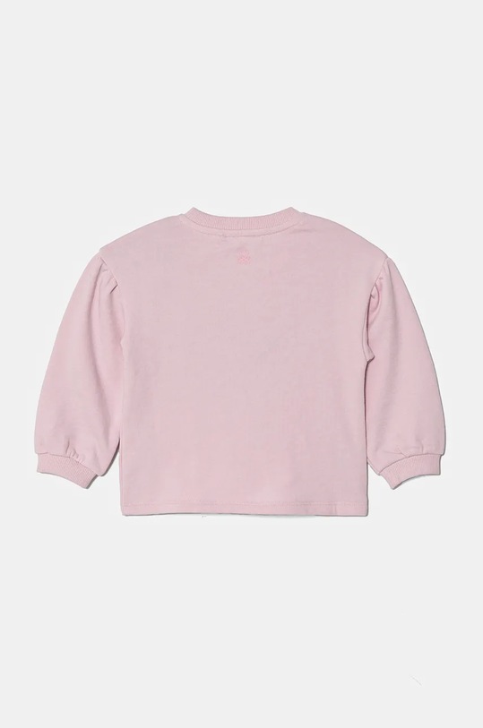 United Colors of Benetton bluza dziecięca 32N4G10FX.P.Seasonal różowy AW24