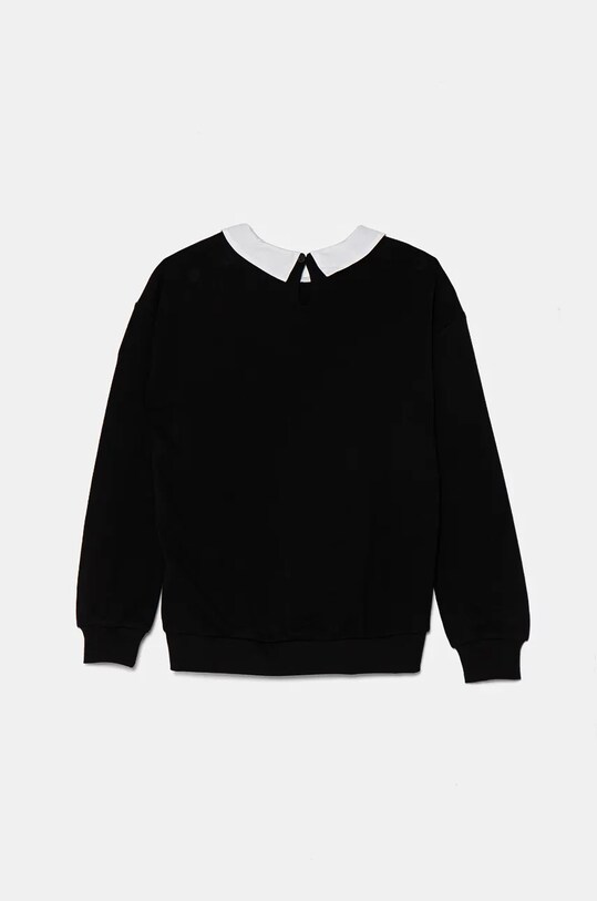 Детская хлопковая кофта United Colors of Benetton 3J68C10MD.G.Seasonal чёрный AW24
