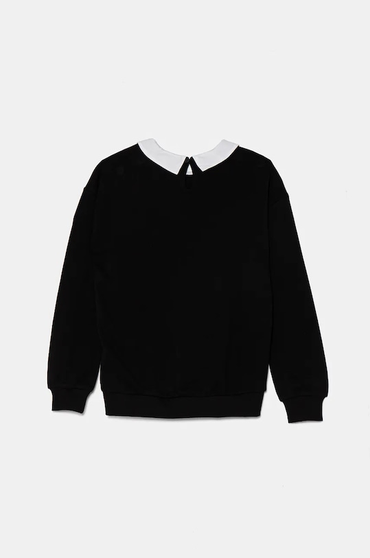 Дитяча бавовняна кофта United Colors of Benetton 3J68C10MD.G.Seasonal чорний AW24
