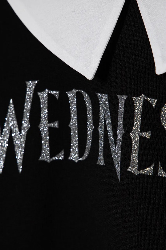 Дівчинка Дитяча бавовняна кофта United Colors of Benetton 3J68C10MD.G.Seasonal чорний