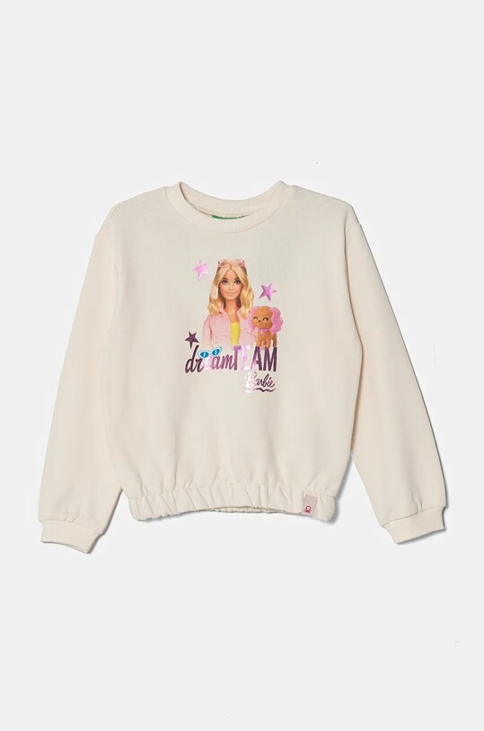 Бавовняна кофта для немовлят United Colors of Benetton бавовна бежевий 3J68G10HI.P.Seasonal