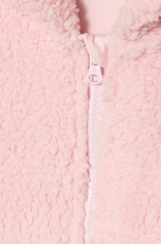 Djevojčice Dječja dukserica United Colors of Benetton 31VZG502C.G.P.Seasonal roza