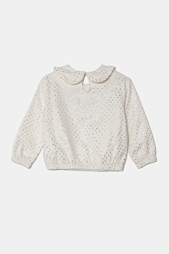 United Colors of Benetton bluza copii 3S73G10GF.P.Seasonal alb AW24