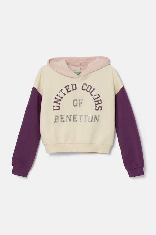 United Colors of Benetton bluza dziecięca pozostałe beżowy 39M2C203W.G.Seasonal