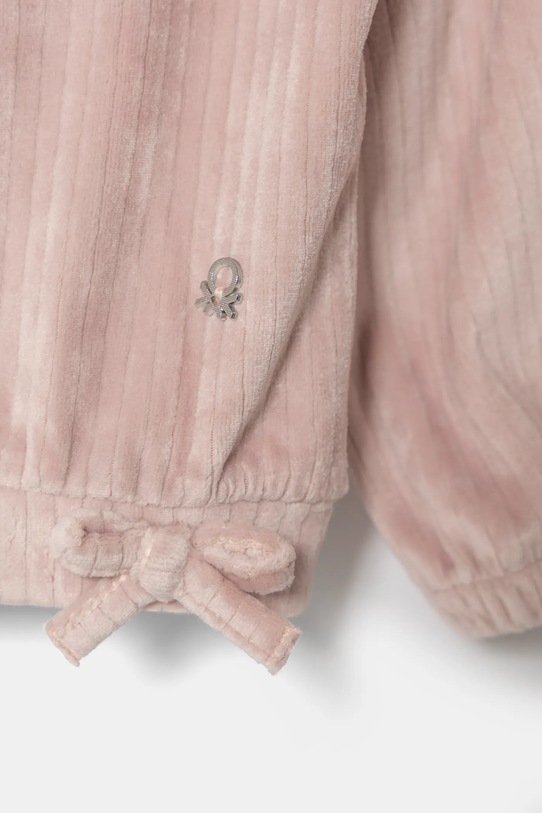 DÍVKA Dětská mikina United Colors of Benetton 37JBG10GC.P.Seasonal růžová