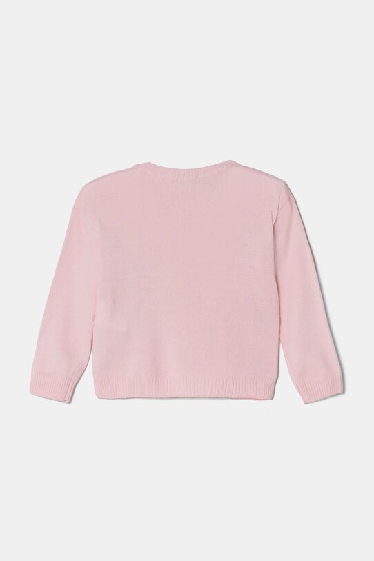 United Colors of Benetton sweter dziecięcy 1070H102K.P.Seasonal różowy AW24