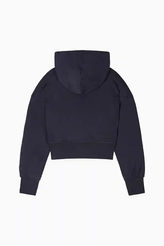 Patrizia Pepe bluza bawełniana dziecięca J046 7M0823 czarny AW25