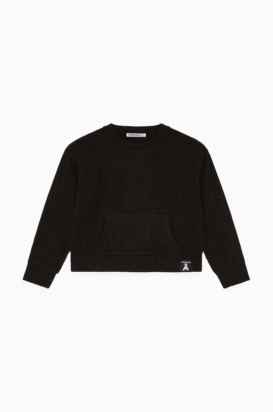 Дитяча кофта Patrizia Pepe K230 з еластаном чорний 7M0852