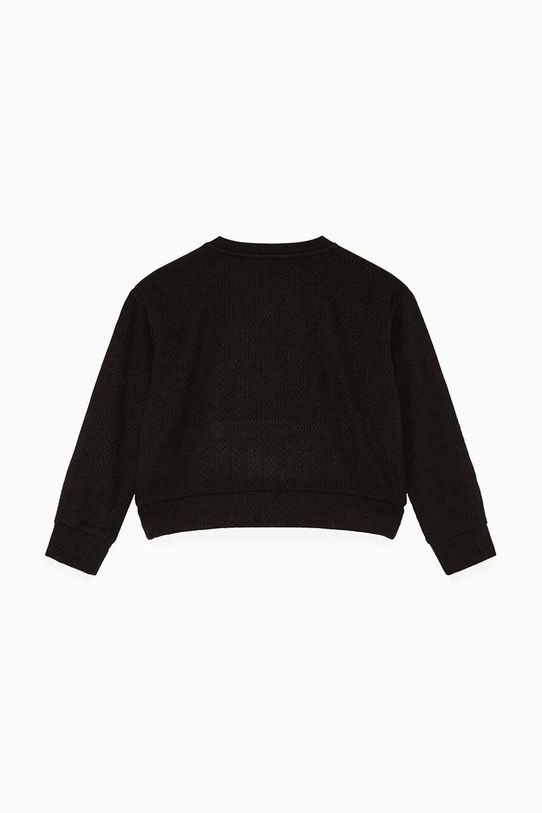Detská mikina Patrizia Pepe K230 7M0852 čierna AW24