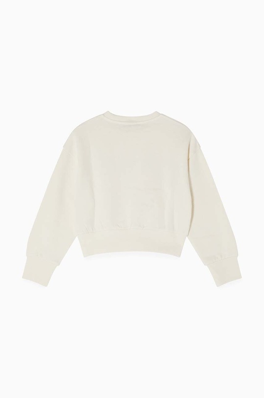 Παιδική βαμβακερή μπλούζα Patrizia Pepe J046 7M0854 λευκό AW24