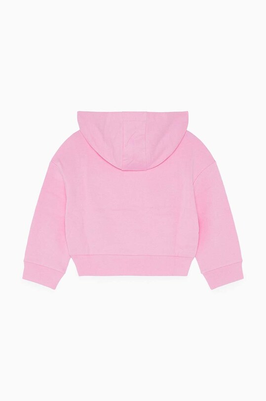Dětská bavlněná mikina Patrizia Pepe J046 7M0857 růžová AW24