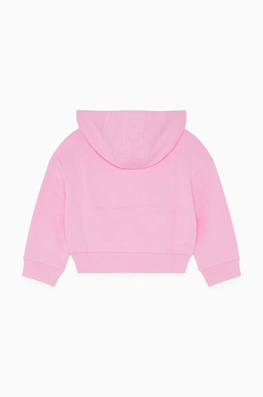 Παιδική βαμβακερή μπλούζα Patrizia Pepe J046 7M0857 ροζ AW24