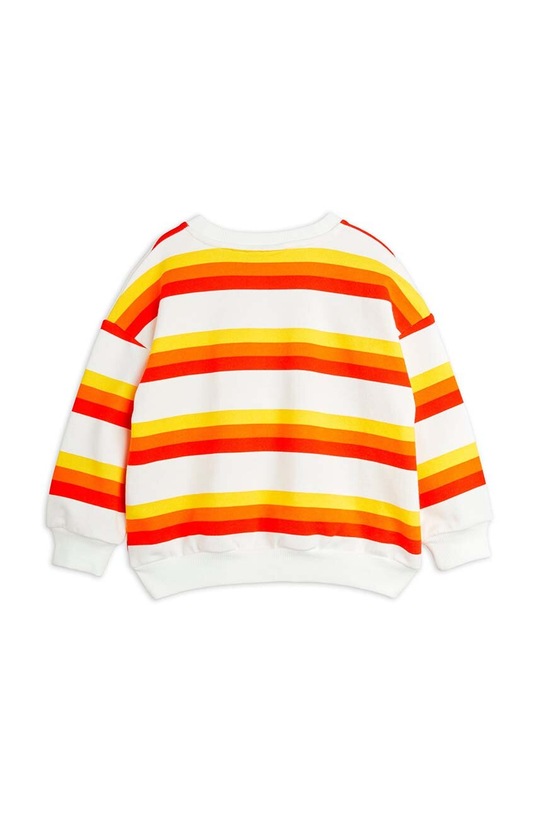 CHLAPEC Dětská bavlněná mikina Mini Rodini Stripe 2462012400 oranžová