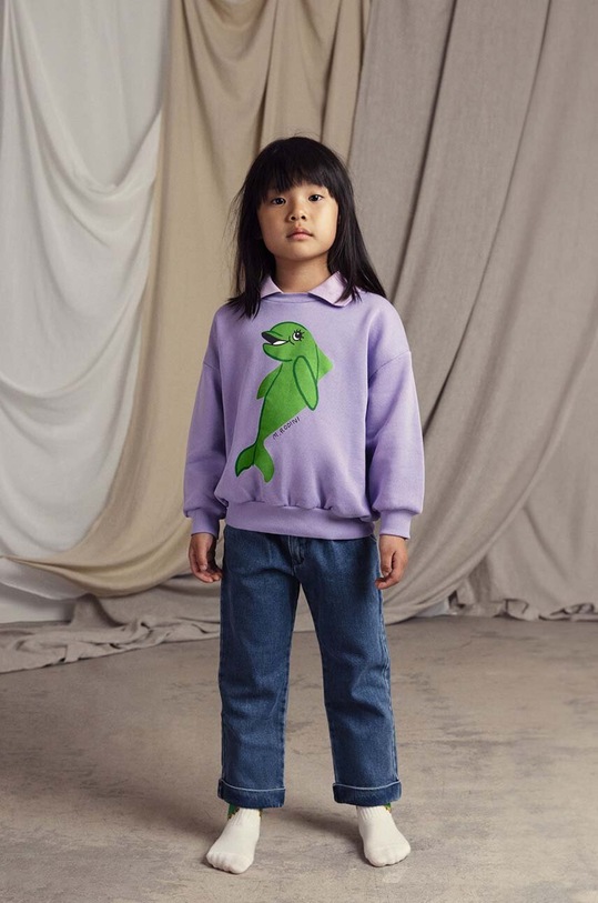 Mini Rodini bluza dziecięca Dolphin 2462012845