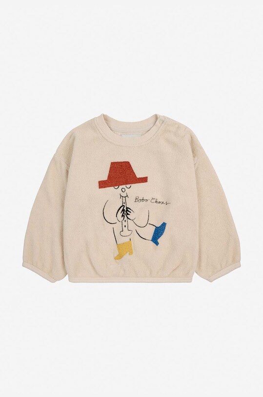 Bobo Choses bluza bebe Magic Flute 224AB028 bej AW24