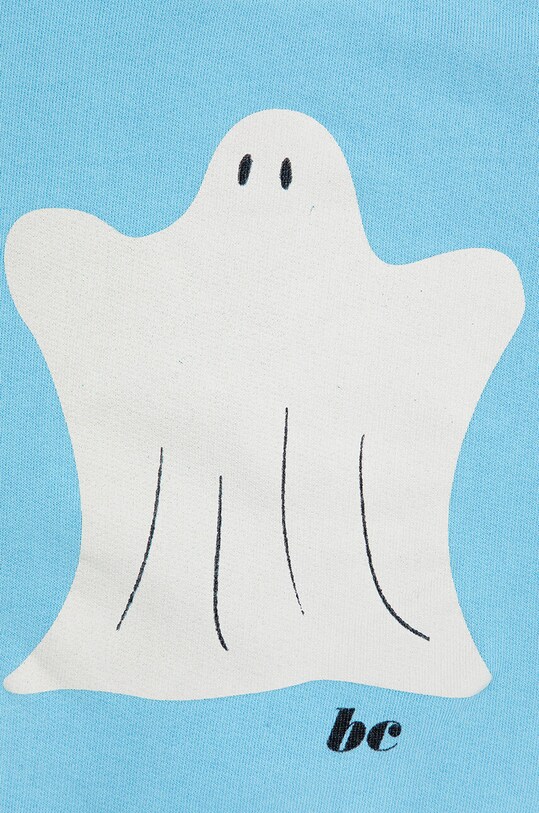 Хлопчик Бавовняна кофта для немовлят Bobo Choses Funny Ghost 224AB046 блакитний