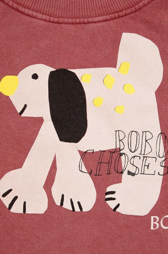 Dětská bavlněná mikina Bobo Choses Fairy Dog 224AC035 hnědá AW24