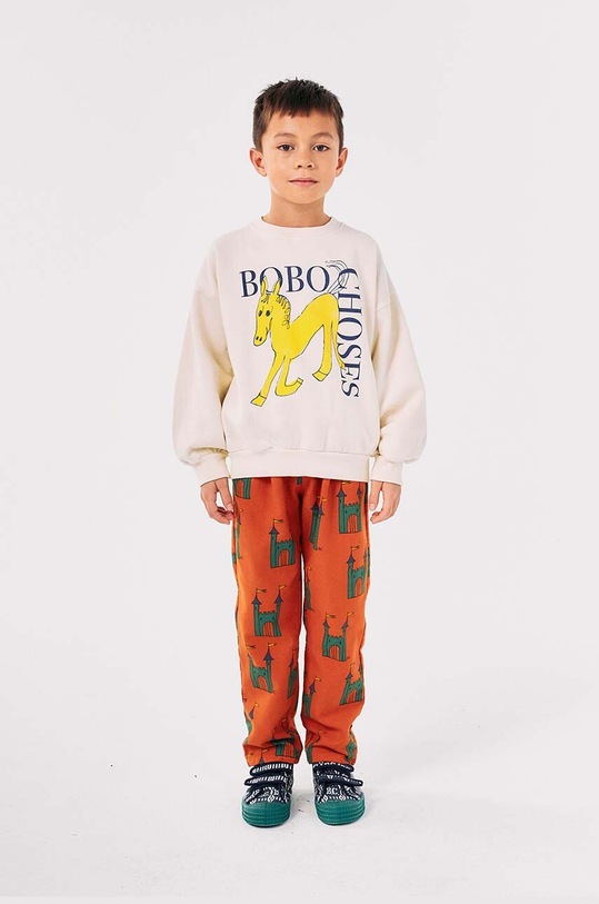 Bobo Choses bluza bawełniana dziecięca Wonder Horse 224AC038