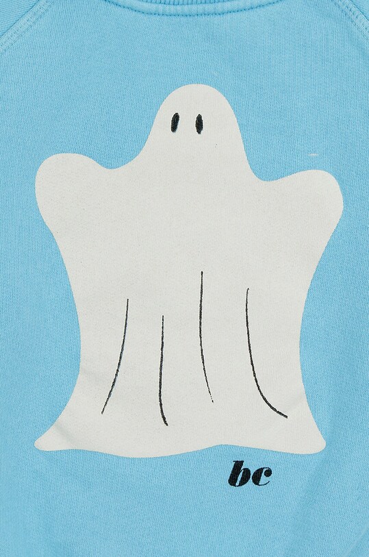 Детская хлопковая кофта Bobo Choses Funny Ghost голубой 224AC051