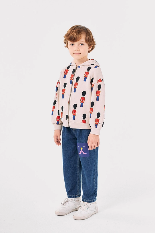 Bobo Choses bluza bawełniana dziecięca Little Tin Soldier 224AC063