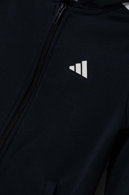 Dječaci Dječja dukserica adidas U TR-ES 3S FZHD HZ0088 mornarsko plava