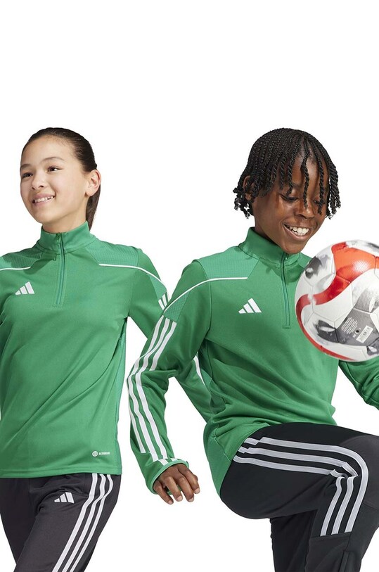 Дитяча кофта adidas Performance TIRO23L TR TOPY IB8473 зелений